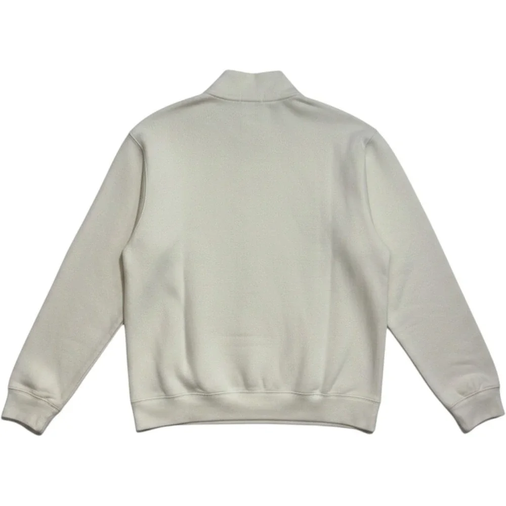 Polo Ralph Lauren Quarter Zip Pullover Mens Cream Mock Neck Old Money Preppy XL